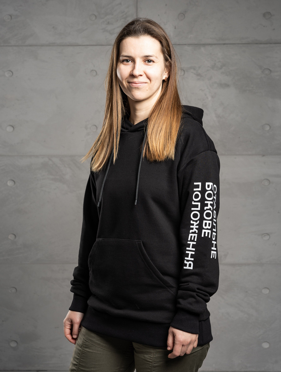 Чорне худі "Hospitallers brand"